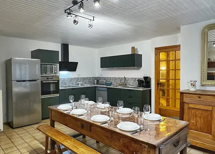 Dom wakacyjny Les Glycines - Maison Familiale Avec Jardin, Entre Nature Et Confort